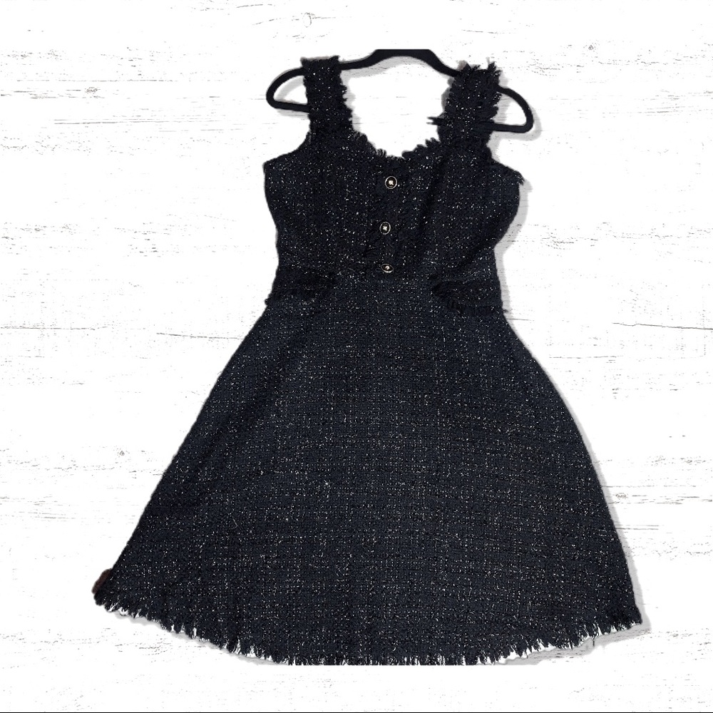 Aike Black Adult Woman Size Medium Dress